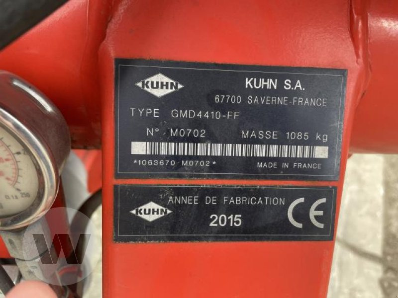 Kuhn GMD 4410 - Косилка: фото 4 Kuhn GMD 4410 - Косилка: фото 4