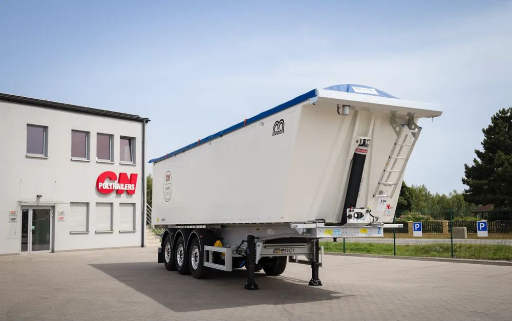 Menci Wywrotka aluminiowa 52 m3 // dach elektryczny CRAMARO // Waga 6140 kg // Alufelgi - Самосвальный полуприцеп: фото 2 Menci Wywrotka aluminiowa 52 m3 // dach elektryczny CRAMARO // Waga 6140 kg // Alufelgi - Самосвальный полуприцеп: фото 2