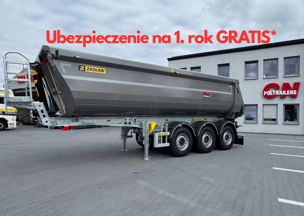 Zaslaw NOWY MODEL, CAŁA HARDOX 500 24/27m3 - Самосвальный полуприцеп: фото 1 Zaslaw NOWY MODEL, CAŁA HARDOX 500 24/27m3 - Самосвальный полуприцеп: фото 1