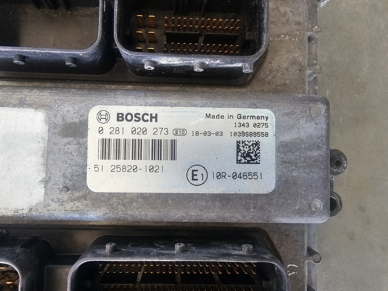 MAN TGS TGX EURO 6 / D2676 / ENGINE CONTROL UNIT - Блок управления: фото 3 MAN TGS TGX EURO 6 / D2676 / ENGINE CONTROL UNIT - Блок управления: фото 3