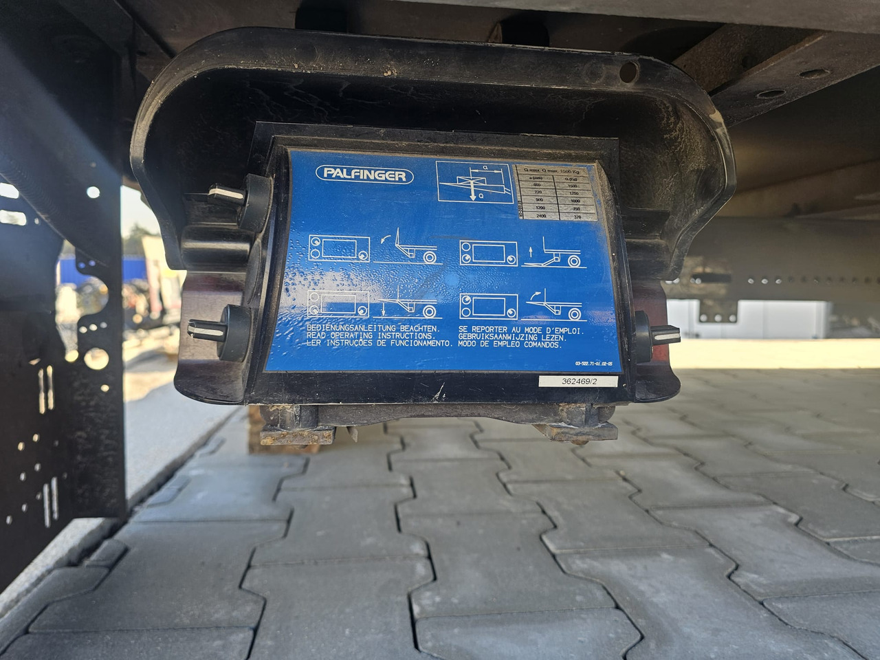 Тентованный кузов MERCEDES ATEGO / SPIER complete body + PALGINGER 1500kg ALU TAIL LIFT: фото 8 Тентованный кузов MERCEDES ATEGO / SPIER complete body + PALGINGER 1500kg ALU TAIL LIFT: фото 8