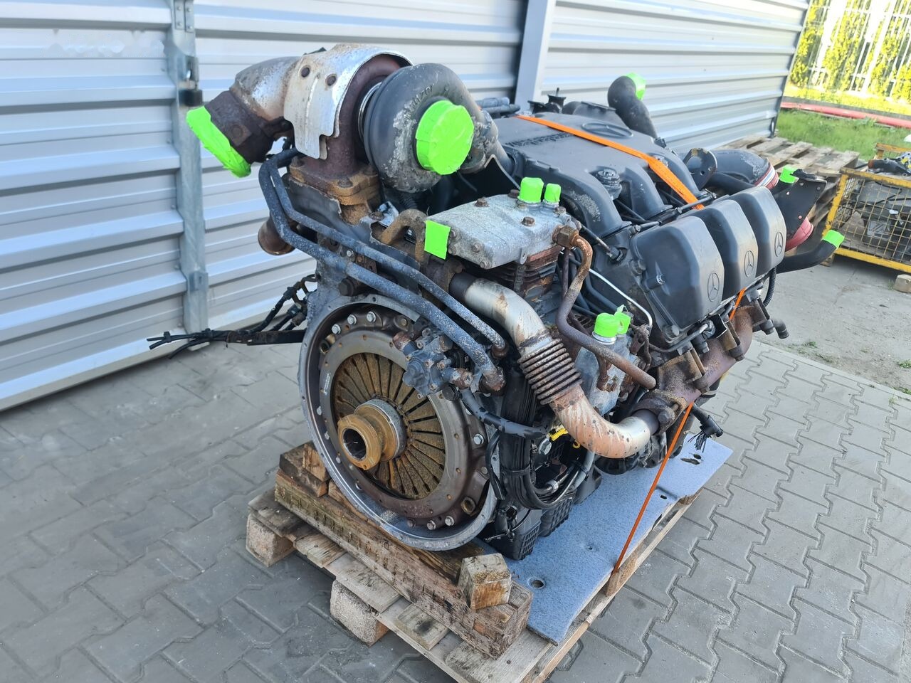 Mercedes-Benz ACTROS MP2 MP3 EURO5 Mercedes-Benz OM501LA V6 A0154473840 EURO5 - Двигатель для Грузовиков: фото 3 Mercedes-Benz ACTROS MP2 MP3 EURO5 Mercedes-Benz OM501LA V6 A0154473840 EURO5 - Двигатель для Грузовиков: фото 3