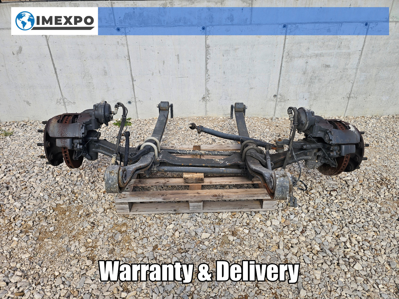RENAULT RANGE T EURO 6 / COMPLETE FRONT AXLE - Передняя ось: фото 1 RENAULT RANGE T EURO 6 / COMPLETE FRONT AXLE - Передняя ось: фото 1