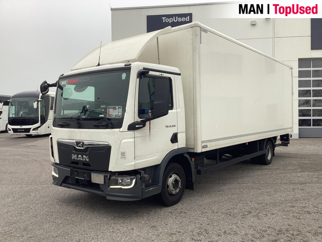 Грузовик с закрытым кузовом MAN TGL 12.250 4x2 BL CH KOFFER LBW AHK: фото 8 Грузовик с закрытым кузовом MAN TGL 12.250 4x2 BL CH KOFFER LBW AHK: фото 8