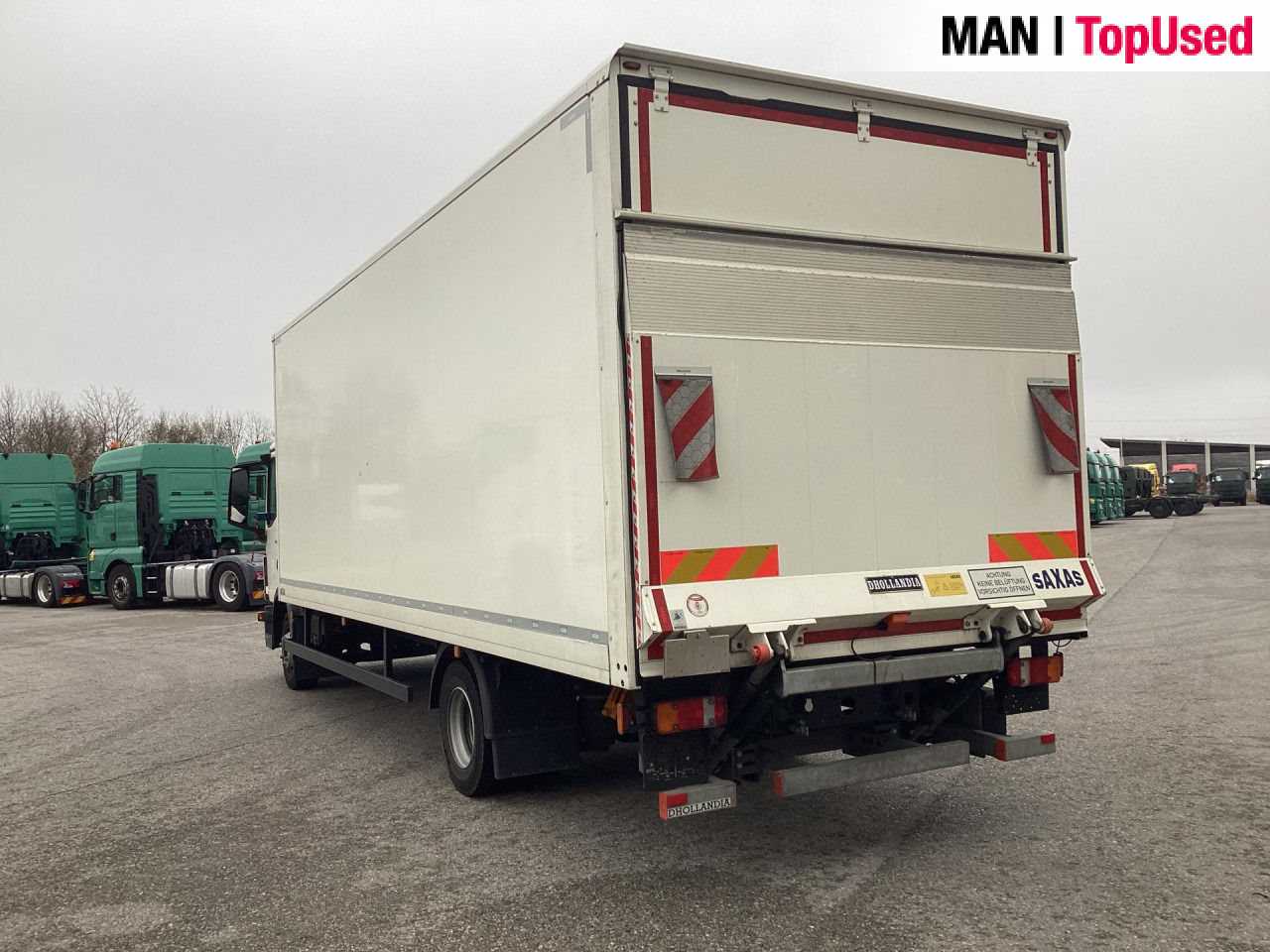 Грузовик с закрытым кузовом MAN TGL 12.250 4x2 BL CH KOFFER LBW AHK: фото 14 Грузовик с закрытым кузовом MAN TGL 12.250 4x2 BL CH KOFFER LBW AHK: фото 14