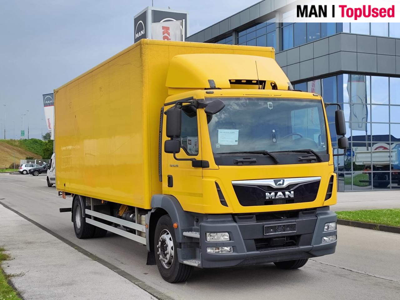 MAN TGM 18.290 4X2 BL - Грузовик с закрытым кузовом: фото 1 MAN TGM 18.290 4X2 BL - Грузовик с закрытым кузовом: фото 1