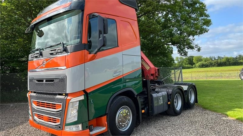 Volvo FH 500 6x4 med tandemløft og aftagelig HMF 1150 kr - Тягач: фото 5 Volvo FH 500 6x4 med tandemløft og aftagelig HMF 1150 kr - Тягач: фото 5