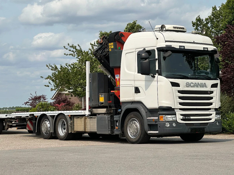 Scania G410 !KRAAN/CRANE/GRUE/ PALFINGER 53TM!! RADIO REMOTE!! EURO 6!!TOP! - Автоманипулятор: фото 2 Scania G410 !KRAAN/CRANE/GRUE/ PALFINGER 53TM!! RADIO REMOTE!! EURO 6!!TOP! - Автоманипулятор: фото 2
