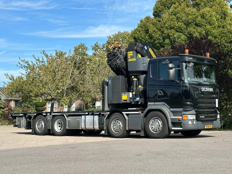 Scania R490 PALFINGER 92TM!! 2017!!ONLY 66TKM!!!NEW!! - Автоманипулятор: фото 4 Scania R490 PALFINGER 92TM!! 2017!!ONLY 66TKM!!!NEW!! - Автоманипулятор: фото 4