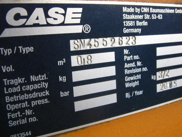 Case 4552623 - Ковш для погрузчика: фото 3 Case 4552623 - Ковш для погрузчика: фото 3