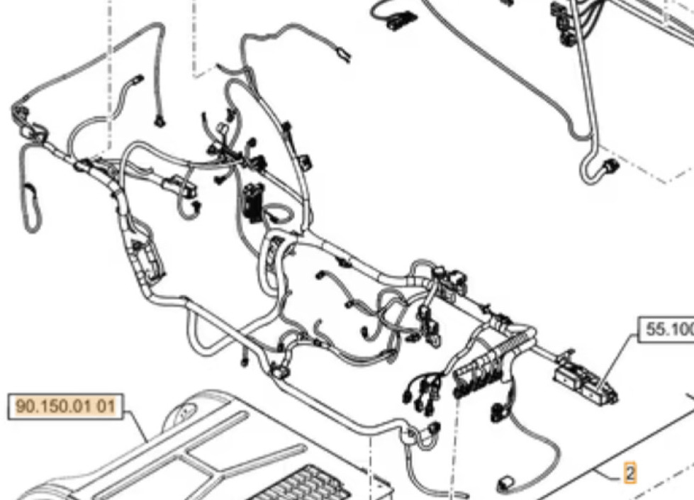 Case 47377806 - 47523456 - Кабели/ Провода для Строительной техники: фото 1 Case 47377806 - 47523456 - Кабели/ Провода для Строительной техники: фото 1