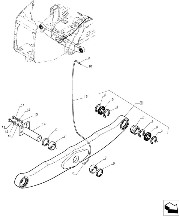 Case 47481847 - Запчасти ходовой части для Строительной техники: фото 1 Case 47481847 - Запчасти ходовой части для Строительной техники: фото 1