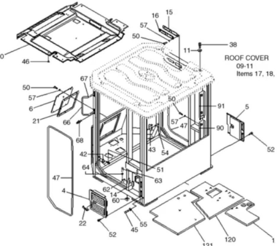 Case 72LH-35020 - Кабина для Сельскохозяйственной техники: фото 1 Case 72LH-35020 - Кабина для Сельскохозяйственной техники: фото 1