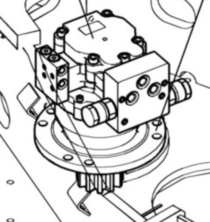 Case PY15V00012F2 - PY15V00012F1 - Поворотный редуктор для Строительной техники: фото 1 Case PY15V00012F2 - PY15V00012F1 - Поворотный редуктор для Строительной техники: фото 1