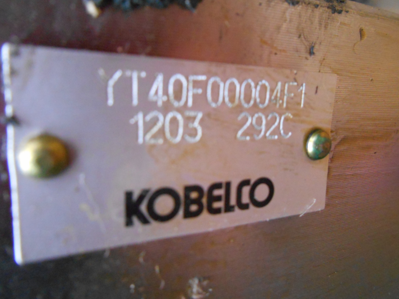 Kobelco YT40F00004F1 - Поворотное кольцо для Строительной техники: фото 2 Kobelco YT40F00004F1 - Поворотное кольцо для Строительной техники: фото 2
