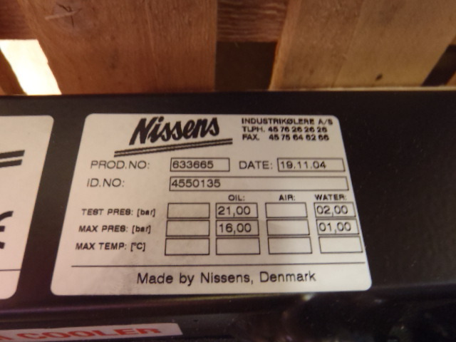 Nissens L10.5 - - Радиатор для Строительной техники: фото 2 Nissens L10.5 - - Радиатор для Строительной техники: фото 2