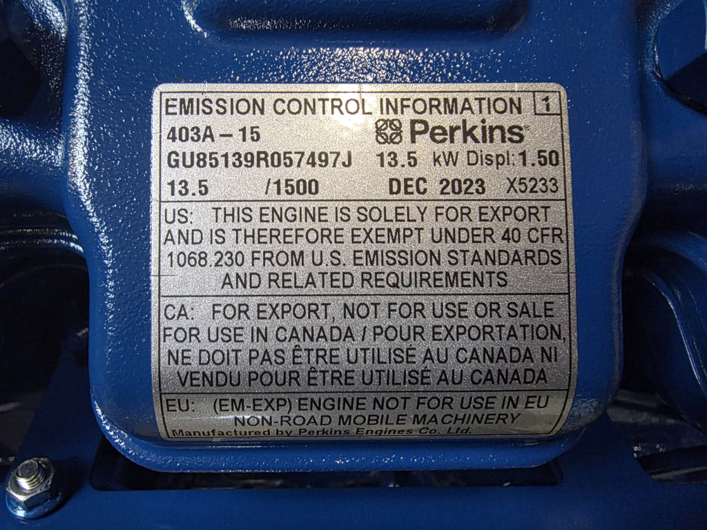 Perkins 403A-15 - C1.1 - Двигатель для Строительной техники: фото 2 Perkins 403A-15 - C1.1 - Двигатель для Строительной техники: фото 2