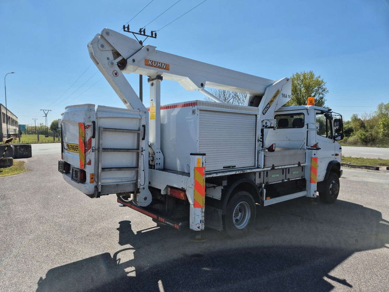 Mercedes-Benz Vario 816 work platform - Грузовик с подъемником: фото 4 Mercedes-Benz Vario 816 work platform - Грузовик с подъемником: фото 4