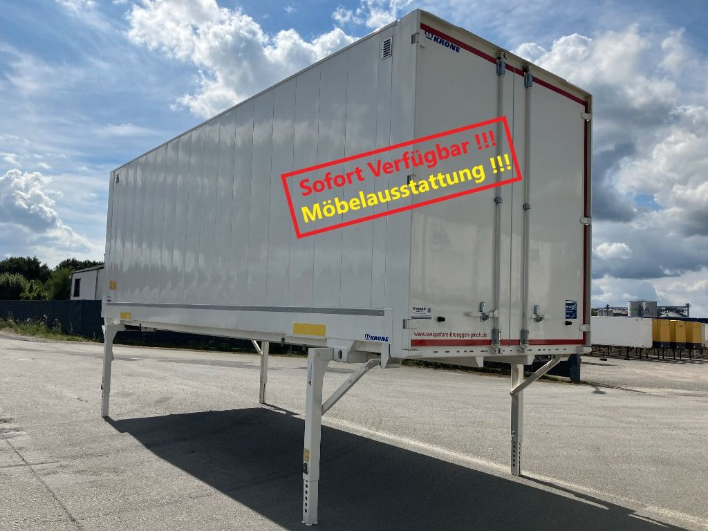 Krone Wechselbrücke Koffer - Сменный кузов - фургон: фото 1 Krone Wechselbrücke Koffer - Сменный кузов - фургон: фото 1
