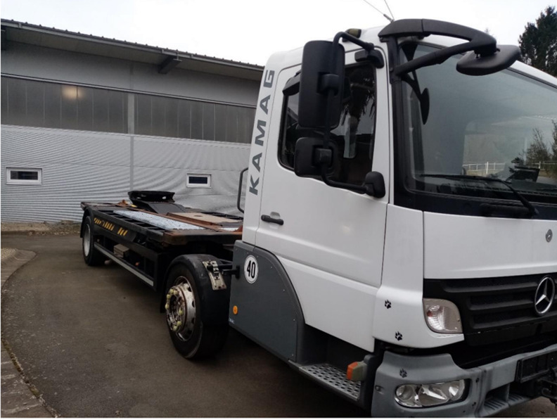 Mercedes-Benz Kamag / Wiesel / WBH /KB3682 - Грузовик-контейнеровоз/ Сменный кузов: фото 2 Mercedes-Benz Kamag / Wiesel / WBH /KB3682 - Грузовик-контейнеровоз/ Сменный кузов: фото 2