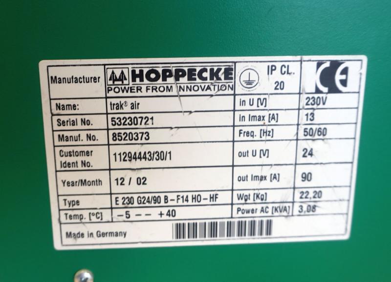 HOPPECKE Trac basic 24V 90A - Аккумулятор: фото 5 HOPPECKE Trac basic 24V 90A - Аккумулятор: фото 5