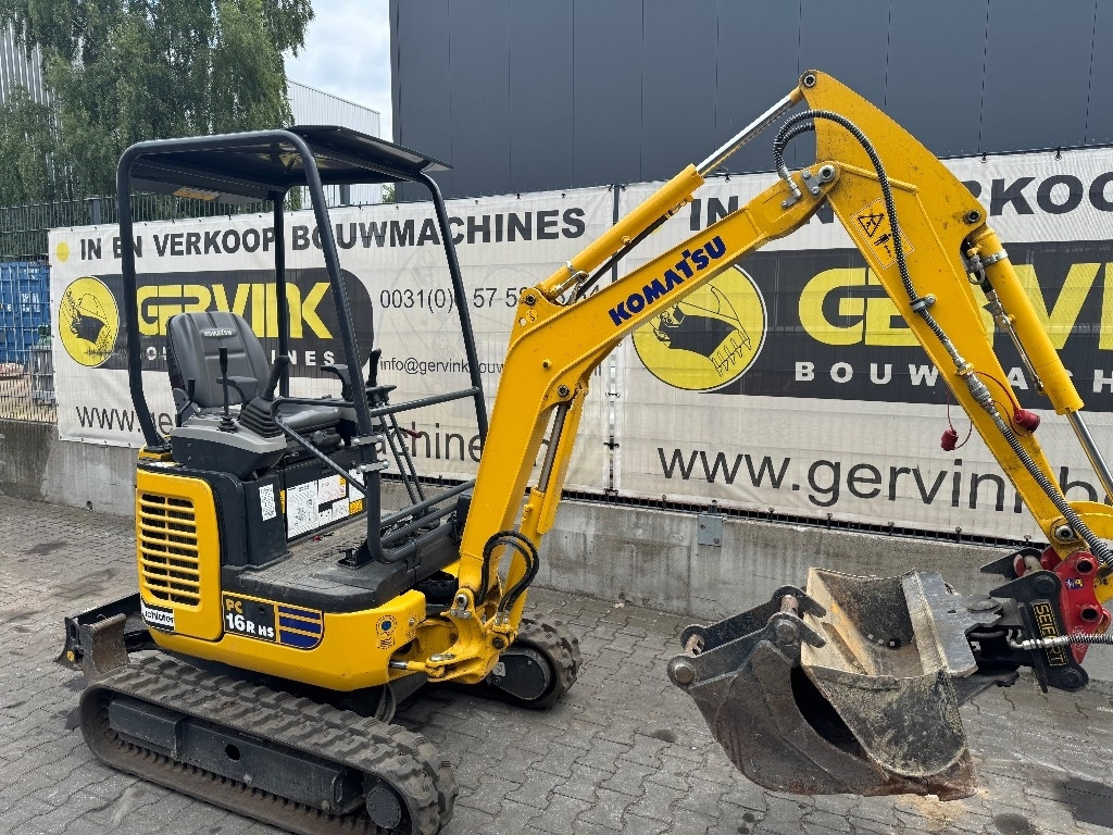 Komatsu PC 16 R-3HS - Мини-экскаватор: фото 3 Komatsu PC 16 R-3HS - Мини-экскаватор: фото 3