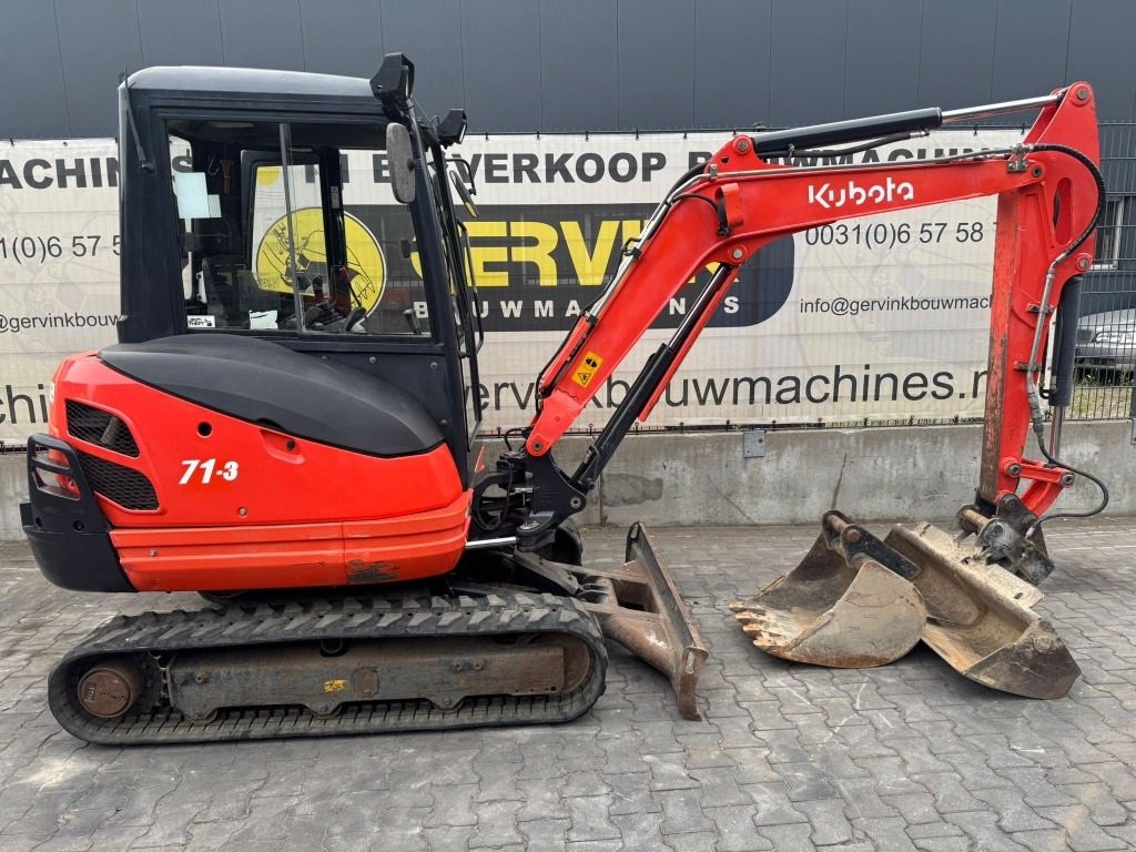 Kubota KX 71-3  - Мини-экскаватор: фото 1 Kubota KX 71-3  - Мини-экскаватор: фото 1