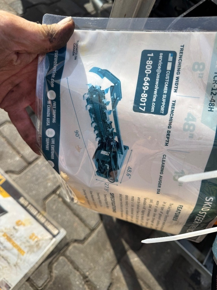 Wolverine TRC 12 -48 H - Траншеекопатель: фото 5 Wolverine TRC 12 -48 H - Траншеекопатель: фото 5