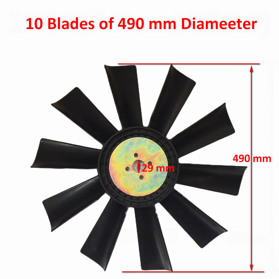 Qingdao Promising Engine Cooling Fan Blade for China Loader - Вентилятор для Колёсных погрузчиков: фото 5 Qingdao Promising Engine Cooling Fan Blade for China Loader - Вентилятор для Колёсных погрузчиков: фото 5