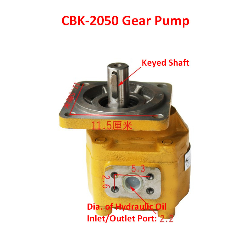 Новый Гидравлический насос для Колёсных погрузчиков Qingdao Promising Hydraulic Gear Pumps for China Loader: фото 9