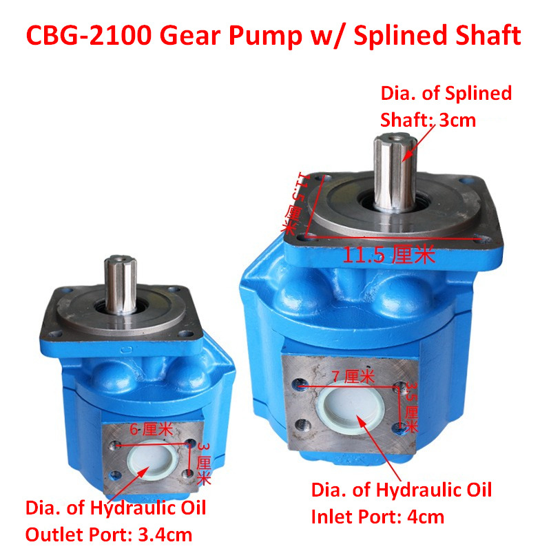 Новый Гидравлический насос для Колёсных погрузчиков Qingdao Promising Hydraulic Gear Pumps for China Loader: фото 12
