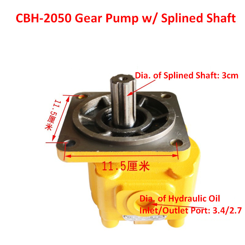 Новый Гидравлический насос для Колёсных погрузчиков Qingdao Promising Hydraulic Gear Pumps for China Loader: фото 10