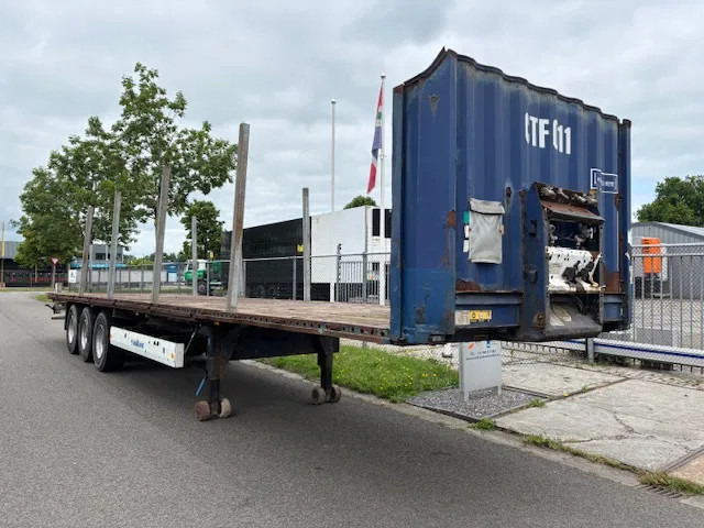 Krone SD Flatbed met rongen 41 ton standard chassis - Полуприцеп бортовой/ Платформа: фото 3 Krone SD Flatbed met rongen 41 ton standard chassis - Полуприцеп бортовой/ Платформа: фото 3