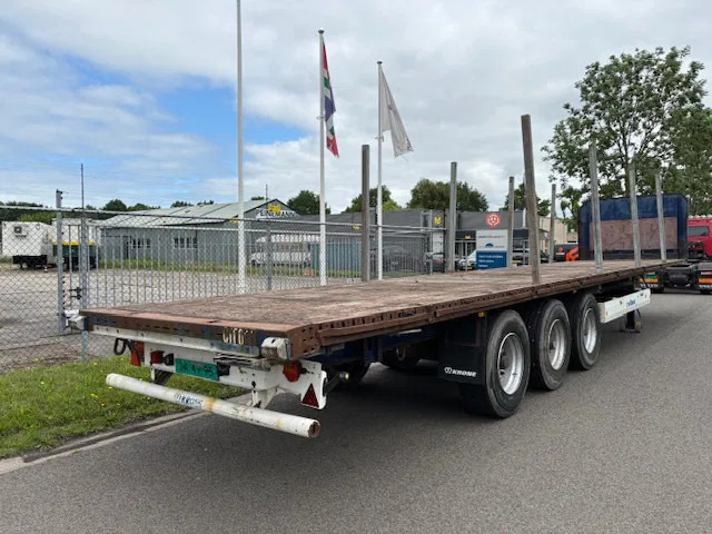 Krone SD Flatbed met rongen 41 ton standard chassis - Полуприцеп бортовой/ Платформа: фото 4 Krone SD Flatbed met rongen 41 ton standard chassis - Полуприцеп бортовой/ Платформа: фото 4