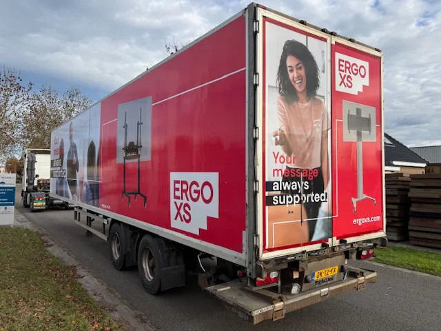 Полуприцеп-фургон Tracon TRAILERS 2-axle closed box Tridec steering taillift 2 ton: фото 6