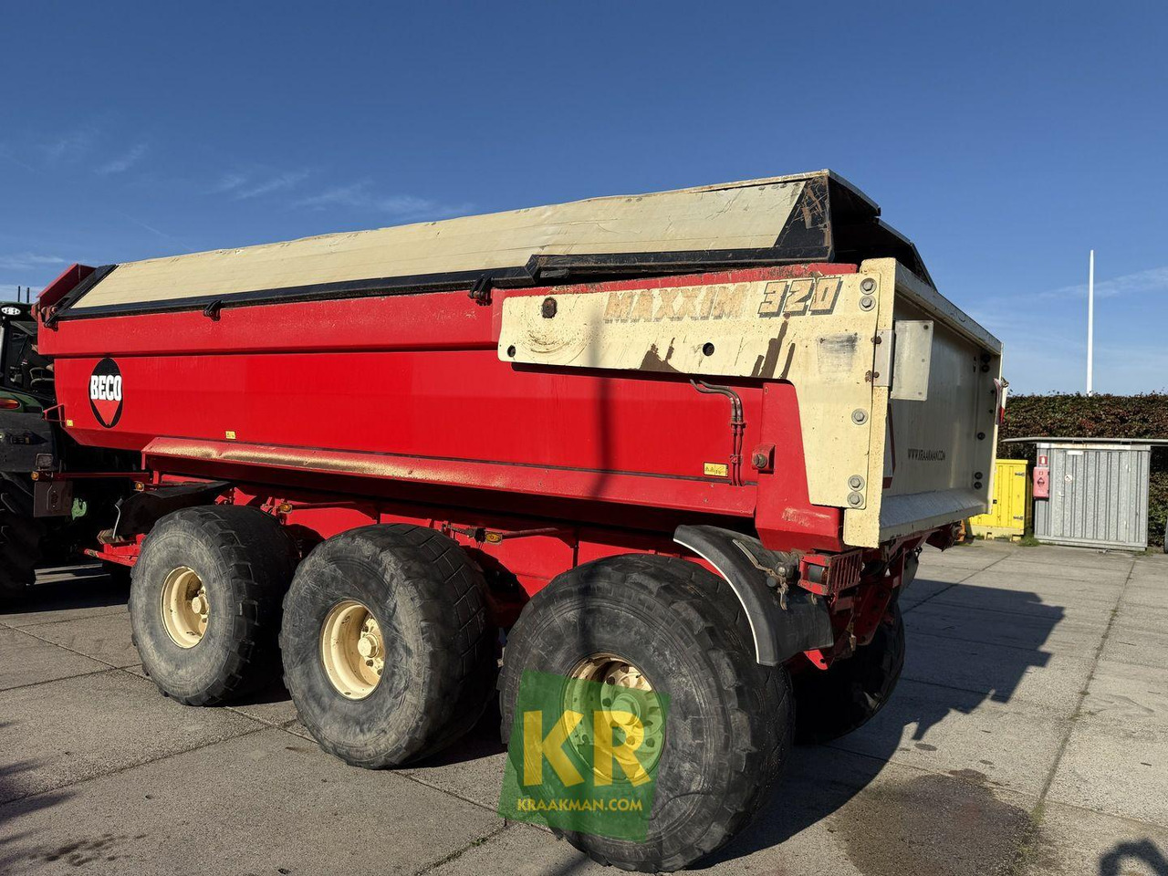 Beco Maxxim 300 - Сельскохозяйственный прицеп-самосвал: фото 5 Beco Maxxim 300 - Сельскохозяйственный прицеп-самосвал: фото 5