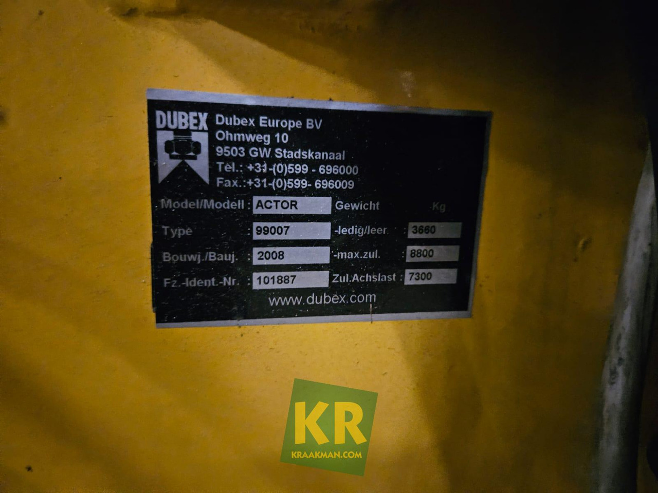 Прицепной опрыскиватель Dubex Octor: фото 24