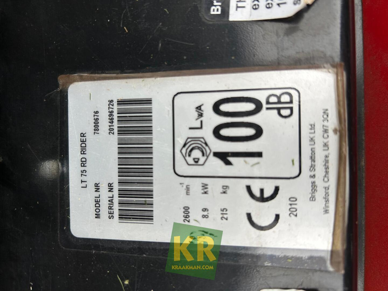 John Deere Overig - Газонокосилка: фото 4 John Deere Overig - Газонокосилка: фото 4