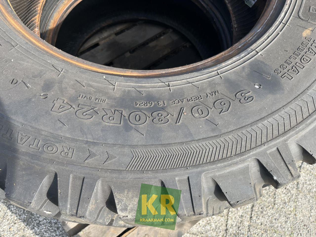 Nokian 360/80R24 Tri 2 Onbekend merk  - Шина для Сельскохозяйственной техники: фото 3 Nokian 360/80R24 Tri 2 Onbekend merk  - Шина для Сельскохозяйственной техники: фото 3