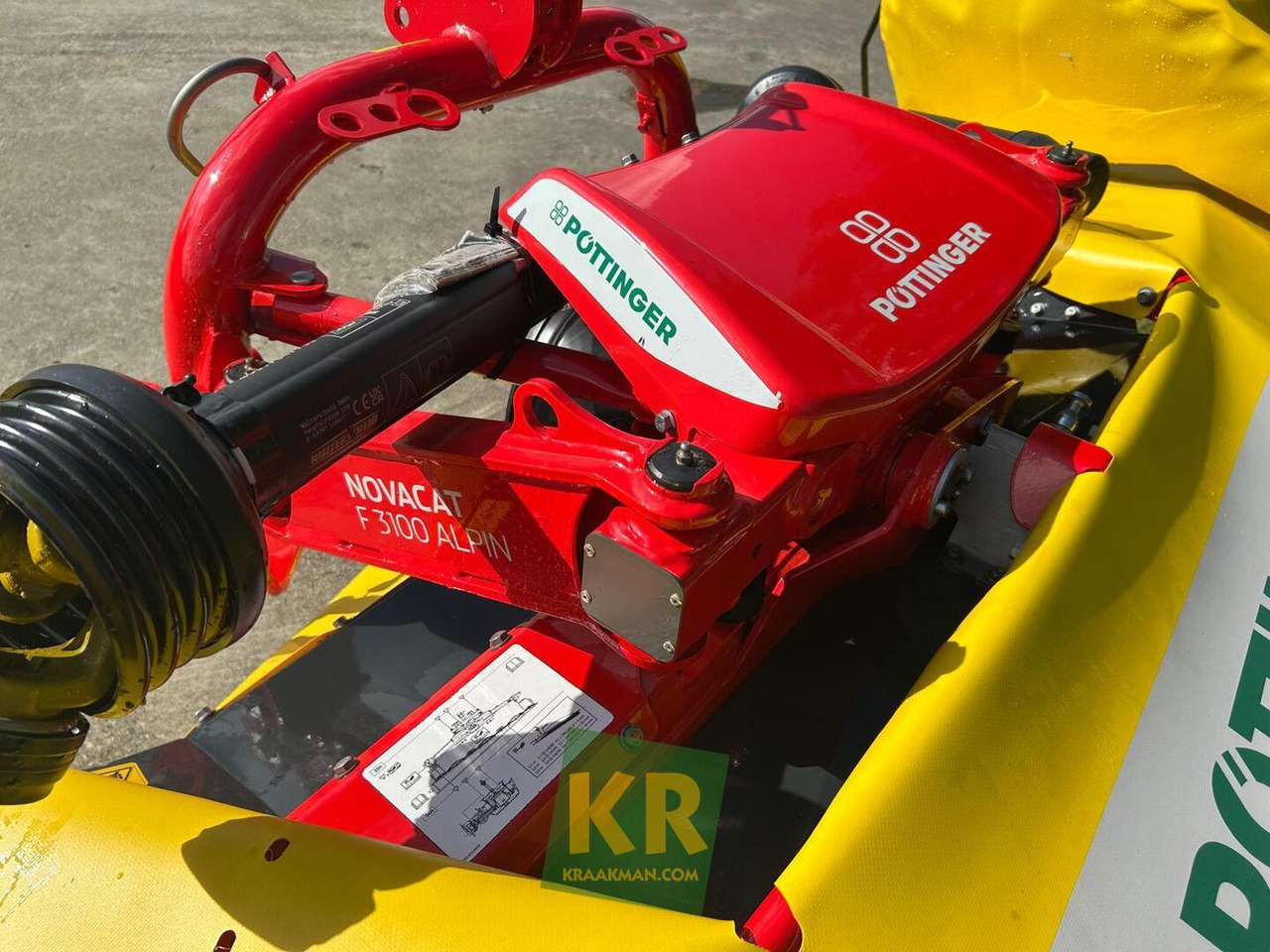 Novacat F3100 Pottinger - Газонокосилка: фото 4 Novacat F3100 Pottinger - Газонокосилка: фото 4