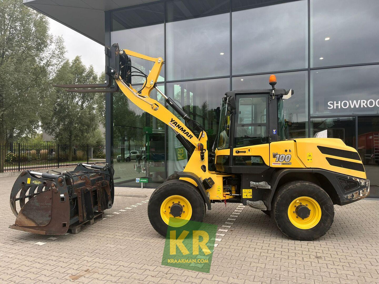 Yanmar V100 shovel - Колёсный погрузчик: фото 2 Yanmar V100 shovel - Колёсный погрузчик: фото 2