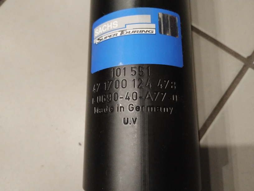 AMORTYZATOR PRZEDNI MAN M90 101551 SACHS 81437016535 14.192 16.192 - Амортизатор: фото 2 AMORTYZATOR PRZEDNI MAN M90 101551 SACHS 81437016535 14.192 16.192 - Амортизатор: фото 2