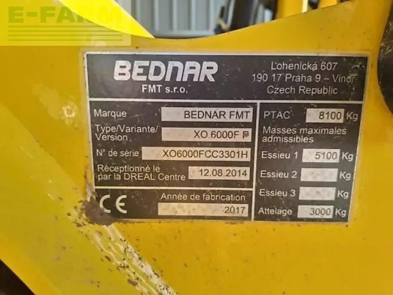Дисковая борона Bednar swifterdisc xo6000f: фото 8