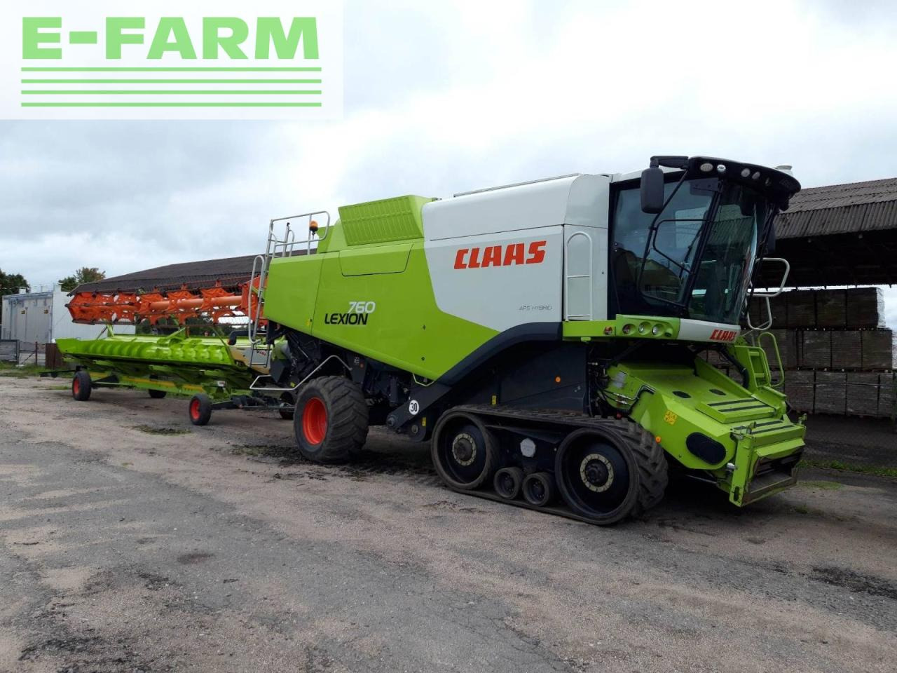 CLAAS LEXION 760 TERRA TRAC - Зерноуборочный комбайн: фото 4 CLAAS LEXION 760 TERRA TRAC - Зерноуборочный комбайн: фото 4