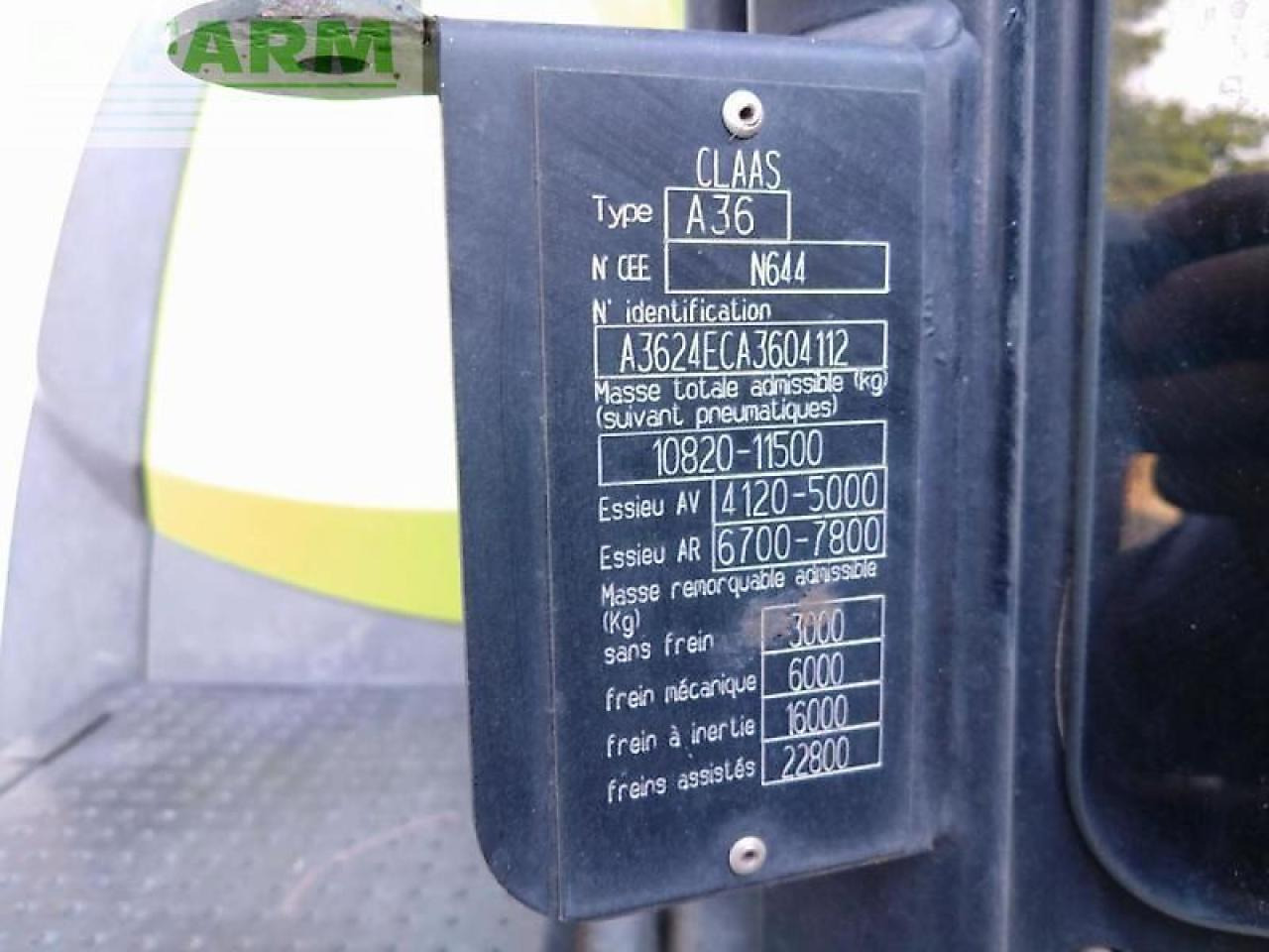 Трактор CLAAS arion 640: фото 8