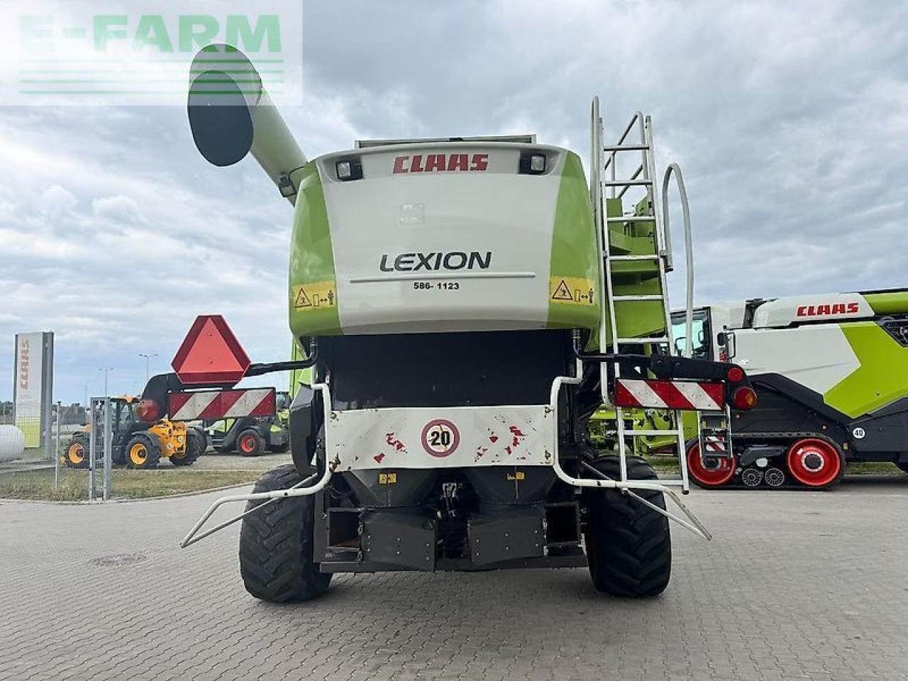 Зерноуборочный комбайн CLAAS lexion 580: фото 6