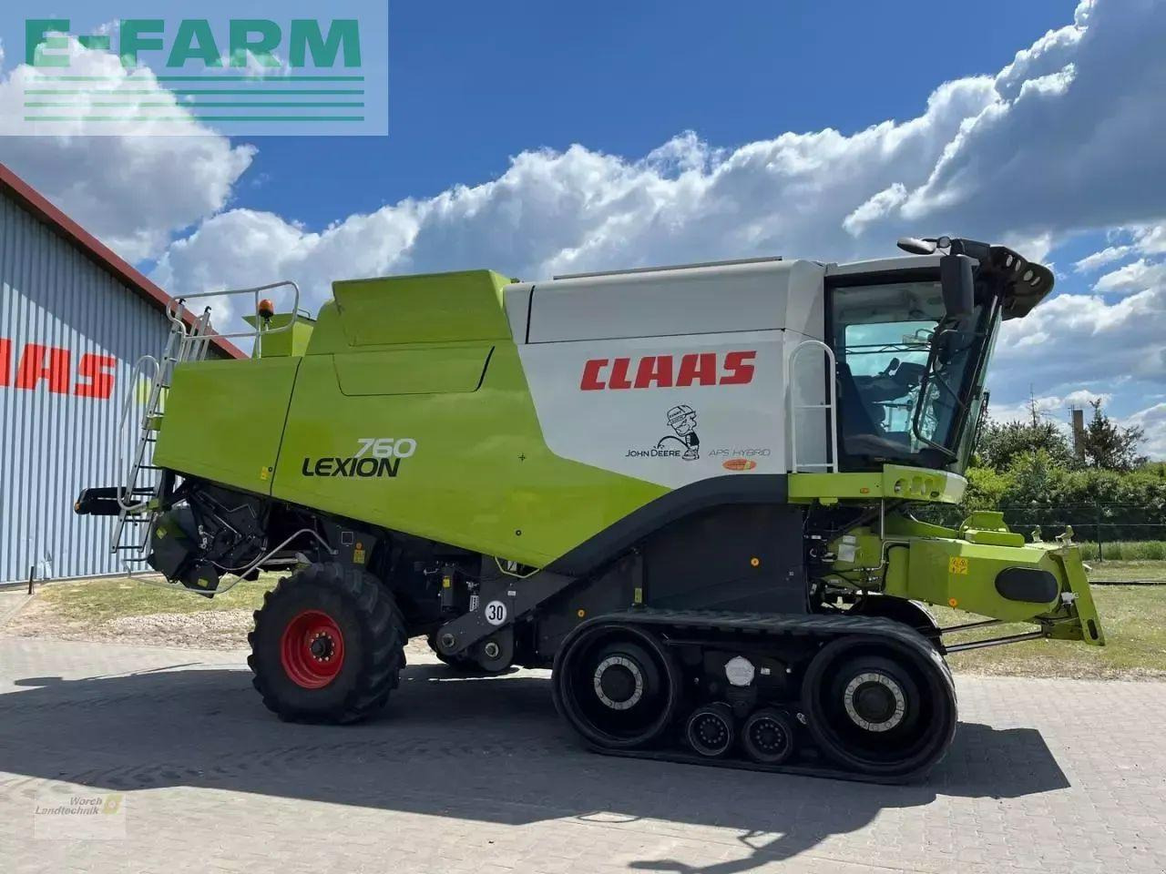 CLAAS lexion 760 terra trac - Зерноуборочный комбайн: фото 4 CLAAS lexion 760 terra trac - Зерноуборочный комбайн: фото 4