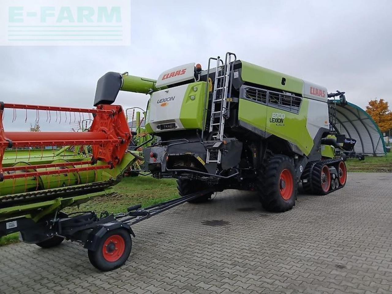 Зерноуборочный комбайн CLAAS lexion 8700 tt: фото 6 Зерноуборочный комбайн CLAAS lexion 8700 tt: фото 6