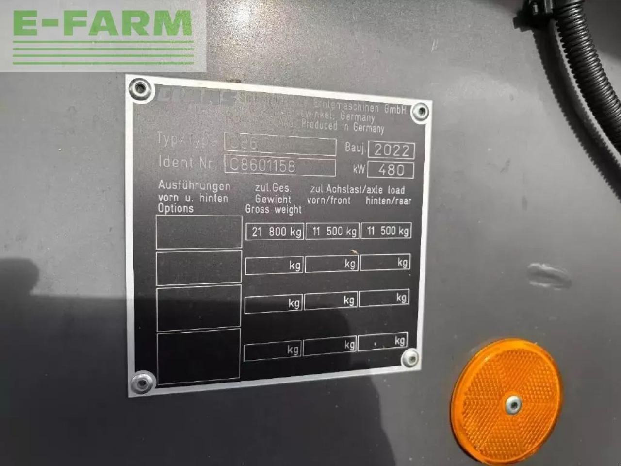 Зерноуборочный комбайн CLAAS lexion 8800 4wd: фото 12 Зерноуборочный комбайн CLAAS lexion 8800 4wd: фото 12