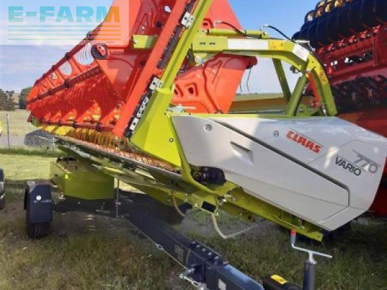 Зерноуборочный комбайн CLAAS mähdr. trion 730 + v770: фото 18